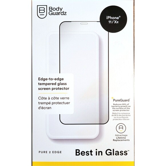 BodyGuardz Other - Body Guardz PureGuard Edge to Edge Tempered Glass Screen Protector iPhone 11/Xr